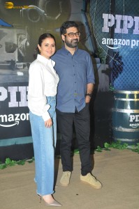 Pippa Screening attended by Ishaan Khatter and Mrunal Thakur