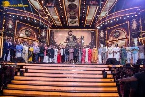 Ponniyin Selvan 1 Trailer Launch attended by Rajinikanth, Kamal Haasan, Mani Ratnam, Aishwarya Rai, Vikram, Trisha, Aditi Rao Hydari, Sobhita Dhulipala and others