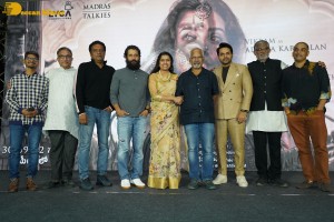 Ponniyin Selvan 1 song launch attended by Karthi, Vikram, Mani Ratnam and Suhasini