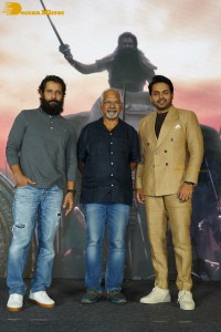 Ponniyin Selvan 1 song launch attended by Karthi, Vikram, Mani Ratnam and Suhasini