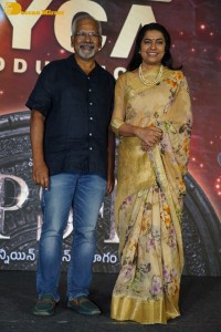 Ponniyin Selvan 1 song launch attended by Karthi, Vikram, Mani Ratnam and Suhasini