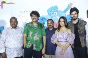 popcorn movie trailer launch attended by nagarjuna akkineni, avika gor and sai ronak