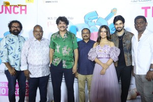 popcorn movie trailer launch attended by nagarjuna akkineni, avika gor and sai ronak