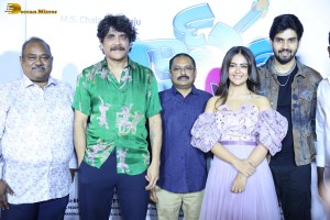 popcorn movie trailer launch attended by nagarjuna akkineni, avika gor and sai ronak