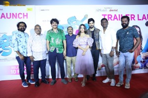 popcorn movie trailer launch attended by nagarjuna akkineni, avika gor and sai ronak