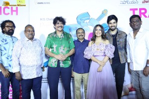 popcorn movie trailer launch attended by nagarjuna akkineni, avika gor and sai ronak