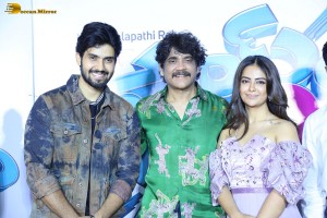 popcorn movie trailer launch attended by nagarjuna akkineni, avika gor and sai ronak