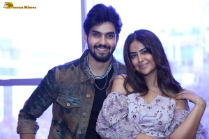 popcorn movie trailer launch attended by nagarjuna akkineni, avika gor and sai ronak