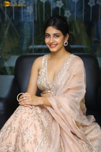 telugu actress pragati srivastava glamorous cleavage show in a lehenga choli