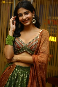 Pragati Srivastava pretty in a green lehenga choli dress