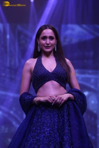 actress pragya jaiswal ramp walk in a lehenga choli