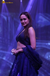actress pragya jaiswal ramp walk in a lehenga choli