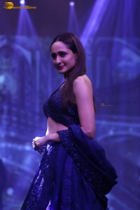 actress pragya jaiswal ramp walk in a lehenga choli