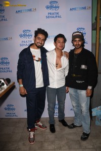 Indian Actor and reality show star pratik sehajpal celebrates his birthday with family and friends