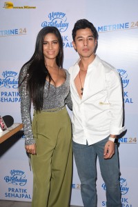 Indian Actor and reality show star pratik sehajpal celebrates his birthday with family and friends