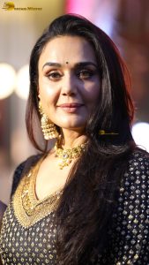 bollywood star preity zinta gorgeous in choli dress