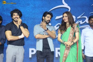premadesam pre-release function attended by Madhoo, Thrigun and others