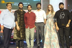 Prince movie pre-release event attended by Siva Karthikeyan, Ryaboshapka and Vijay Deverakonda
