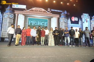 Prince movie pre-release event attended by Siva Karthikeyan, Ryaboshapka and Vijay Deverakonda