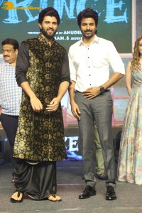 Prince movie pre-release event attended by Siva Karthikeyan, Ryaboshapka and Vijay Deverakonda