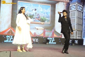 Prince movie pre-release event attended by Siva Karthikeyan, Ryaboshapka and Vijay Deverakonda