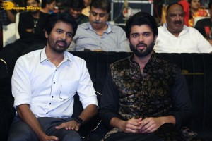 Prince movie pre-release event attended by Siva Karthikeyan, Ryaboshapka and Vijay Deverakonda