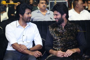 Prince movie pre-release event attended by Siva Karthikeyan, Ryaboshapka and Vijay Deverakonda