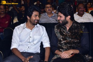 Prince movie pre-release event attended by Siva Karthikeyan, Ryaboshapka and Vijay Deverakonda