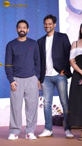 Pritam and Pedro Trailer Launch attended by Vikrant Massey, Arshad Warsi, Vir Hirani, and Mona Singh