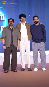 Pritam and Pedro Trailer Launch attended by Vikrant Massey, Arshad Warsi, Vir Hirani, and Mona Singh