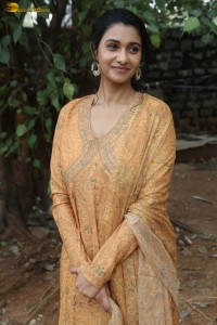 actress Priya Bhavani Shankar beautiful in a yellow salwar dress