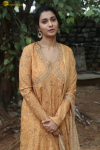 actress Priya Bhavani Shankar beautiful in a yellow salwar dress