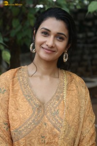 actress Priya Bhavani Shankar beautiful in a yellow salwar dress