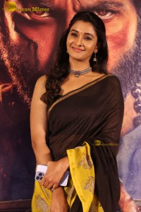 actress Priya Bhavani Shankar beautiful in a brown saree