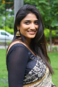 actress Priya Vadlamani gorgeous in a saree