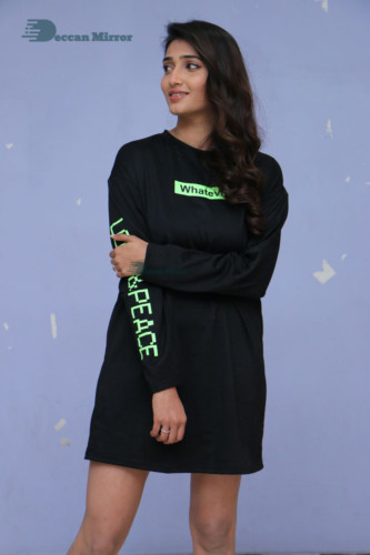 Telugu Actress Priya Vadlamani Photoshoot in a black dress