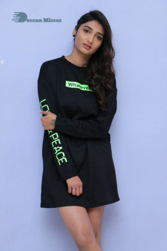 Telugu Actress Priya Vadlamani Photoshoot in a black dress