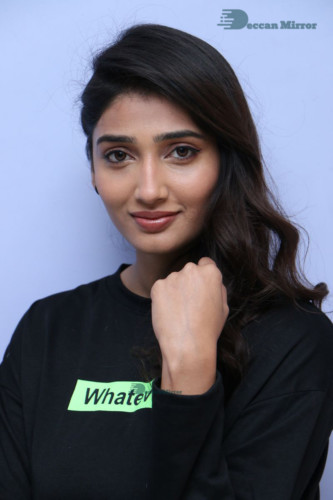 Telugu Actress Priya Vadlamani Photoshoot in a black dress