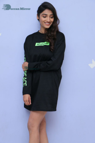 Telugu Actress Priya Vadlamani Photoshoot in a black dress