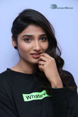 Telugu Actress Priya Vadlamani Photoshoot in a black dress