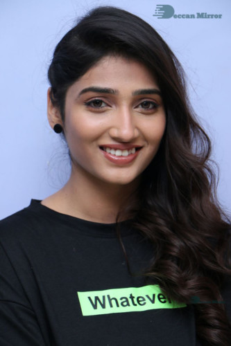 Telugu Actress Priya Vadlamani Photoshoot in a black dress