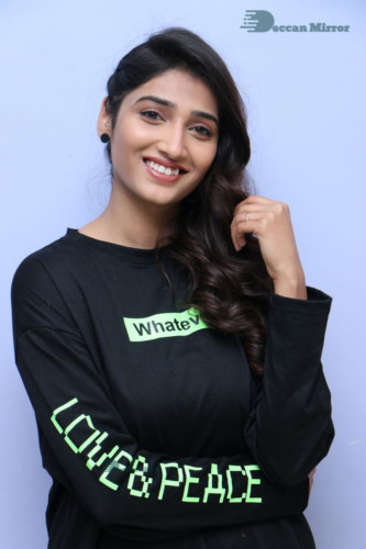 Telugu Actress Priya Vadlamani Photoshoot in a black dress