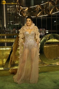 actress priyanka chopra in a transparent dress at a function