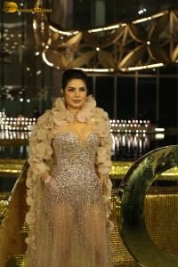 actress priyanka chopra in a transparent dress at a function