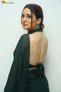indian actress priyanka rewri hot photoshoot in a green saree