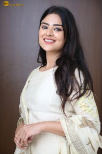 actress priyanka sharma sweet looks in a white salwar