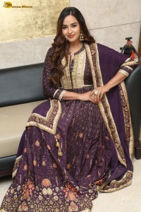 actress Pujita Ponnada hot looks in a salwar dress