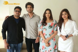 Joruga Husharuga press meet attended by Siri Hanmanth, Sonu Thakur and Pujita Ponnada