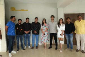 Joruga Husharuga press meet attended by Siri Hanmanth, Sonu Thakur and Pujita Ponnada