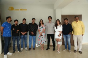 Joruga Husharuga press meet attended by Siri Hanmanth, Sonu Thakur and Pujita Ponnada